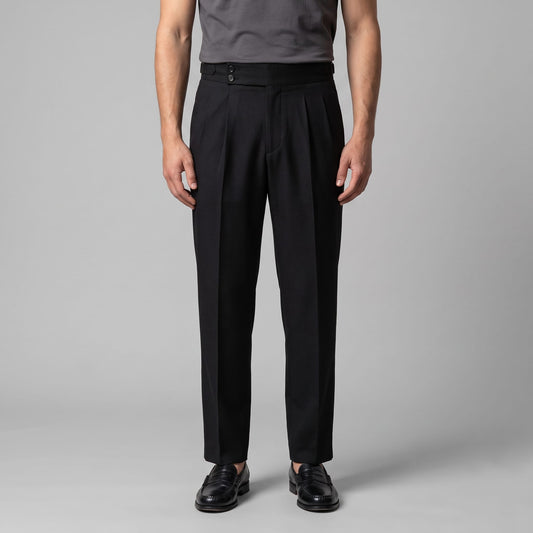 Vance Pleated Tailored Pants_1