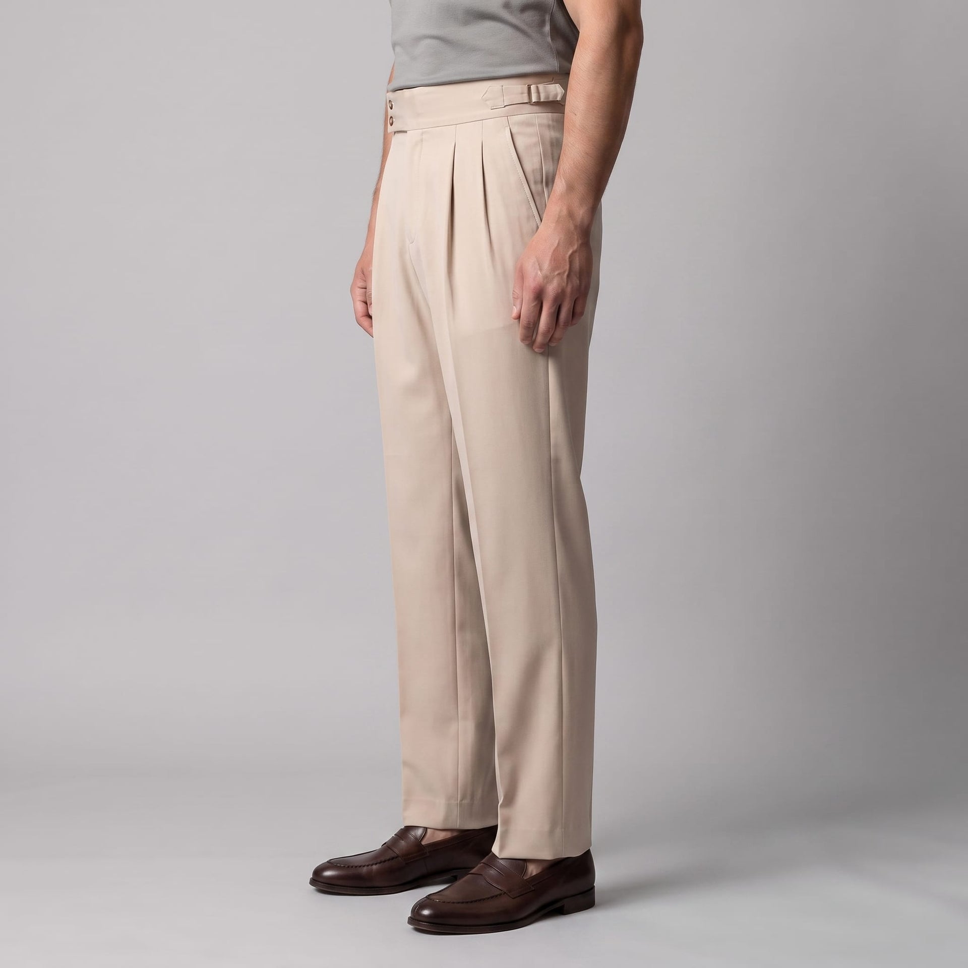 Vance Pleated Tailored Pants