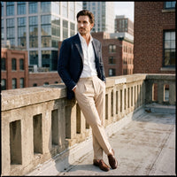 Vance Pleated Tailored Pants