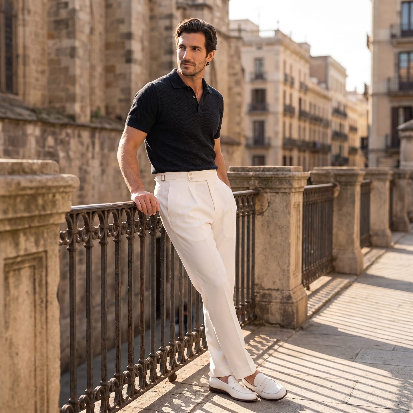 Vance Pleated Tailored Pants_18