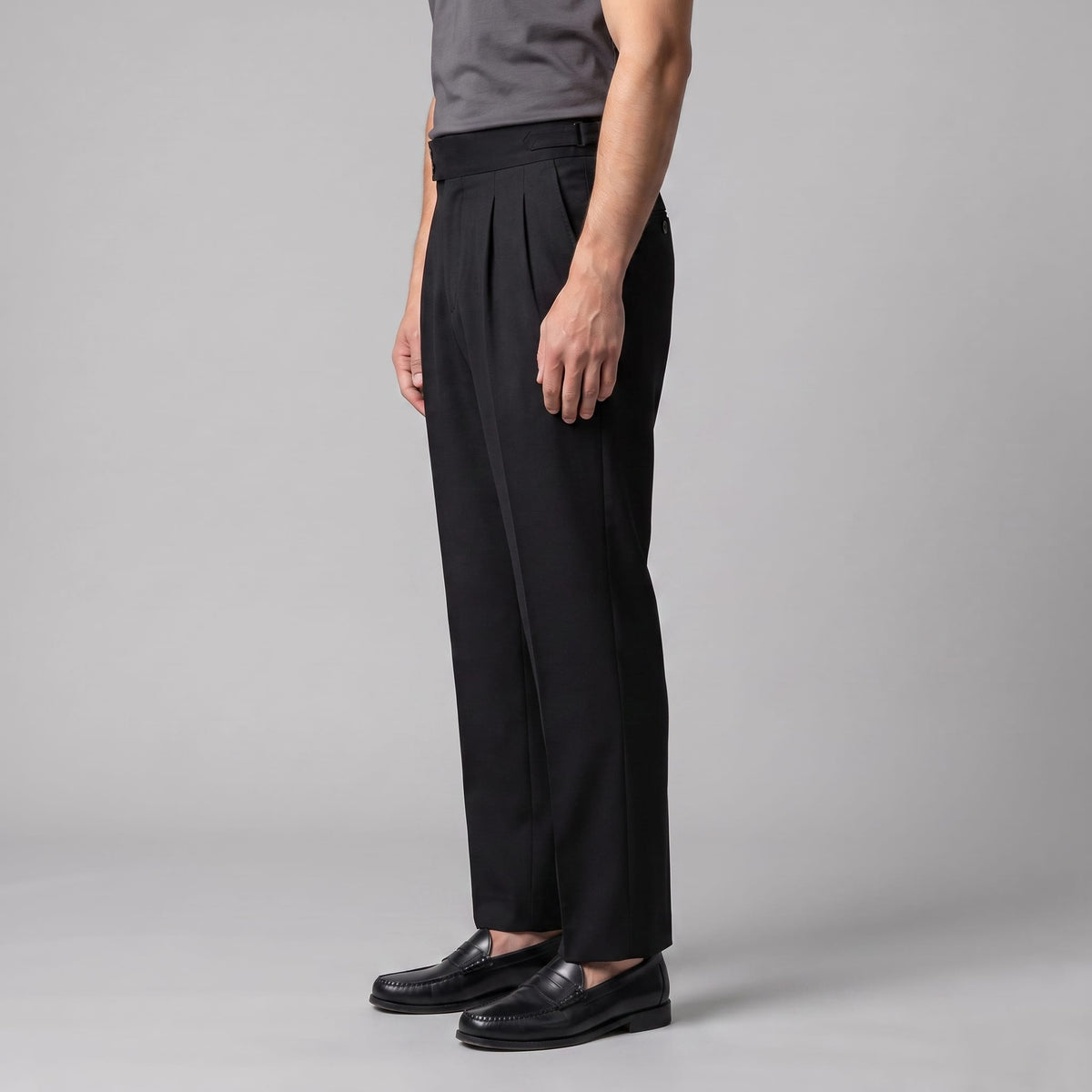 Vance Pleated Tailored Pants_4
