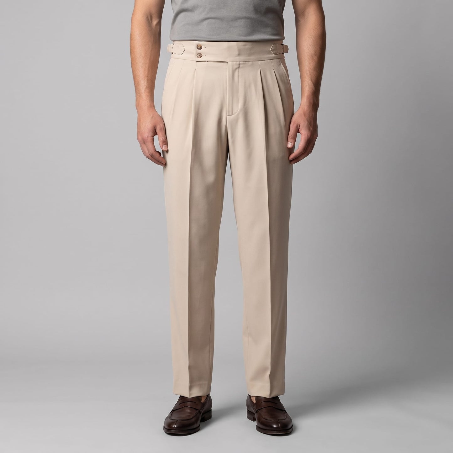 Vance Pleated Tailored Pants_5