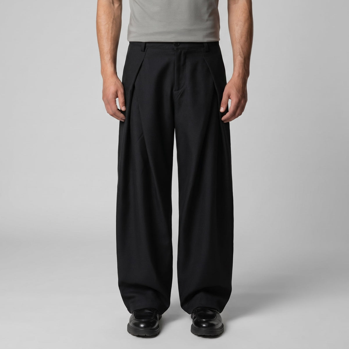 Vaughan Pleated Wide Leg Pants