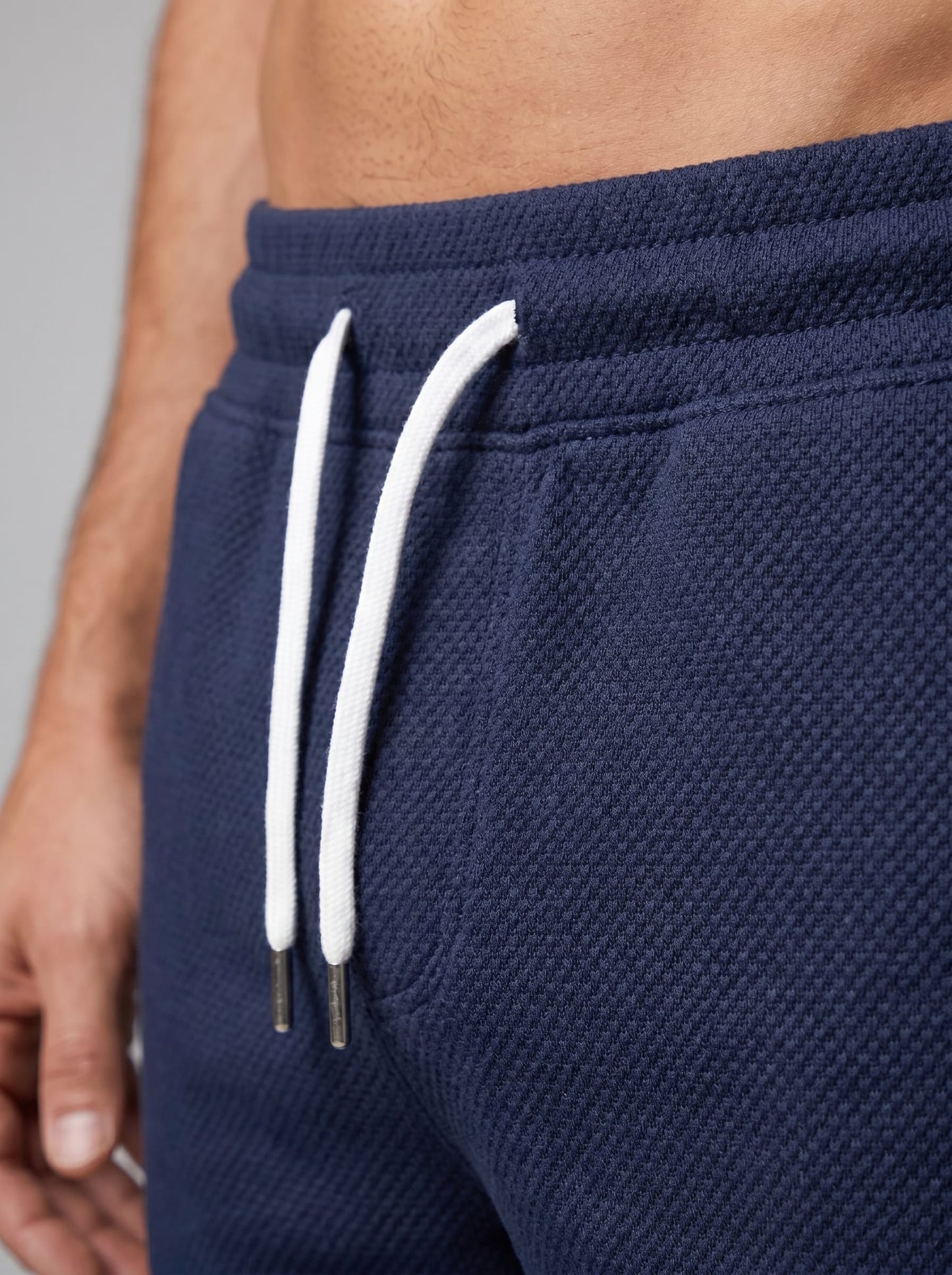Sawyer Textured Polo and Shorts Set_9