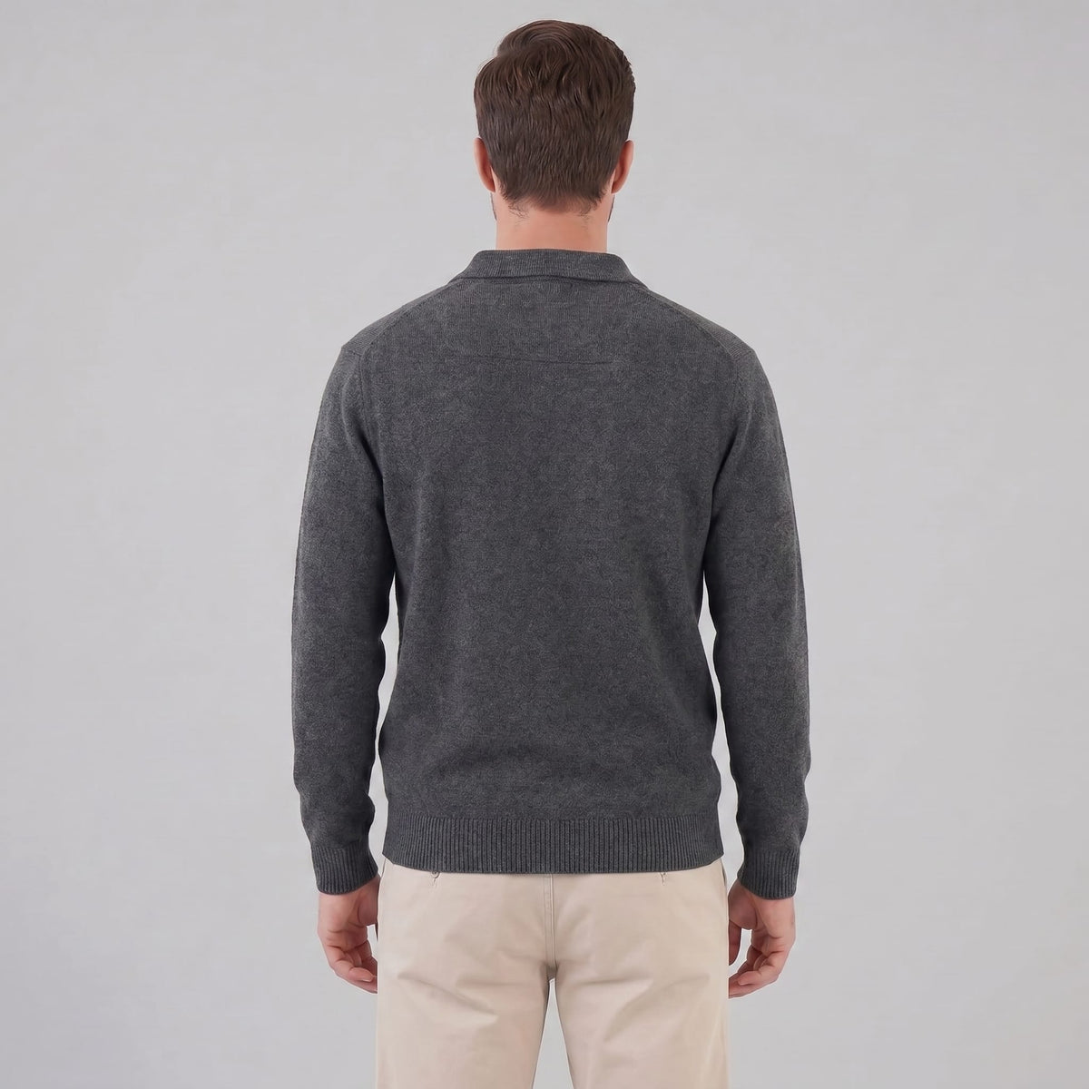 Hank Brushed Knit Polo Sweater_13