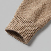 Hank Brushed Knit Polo Sweater