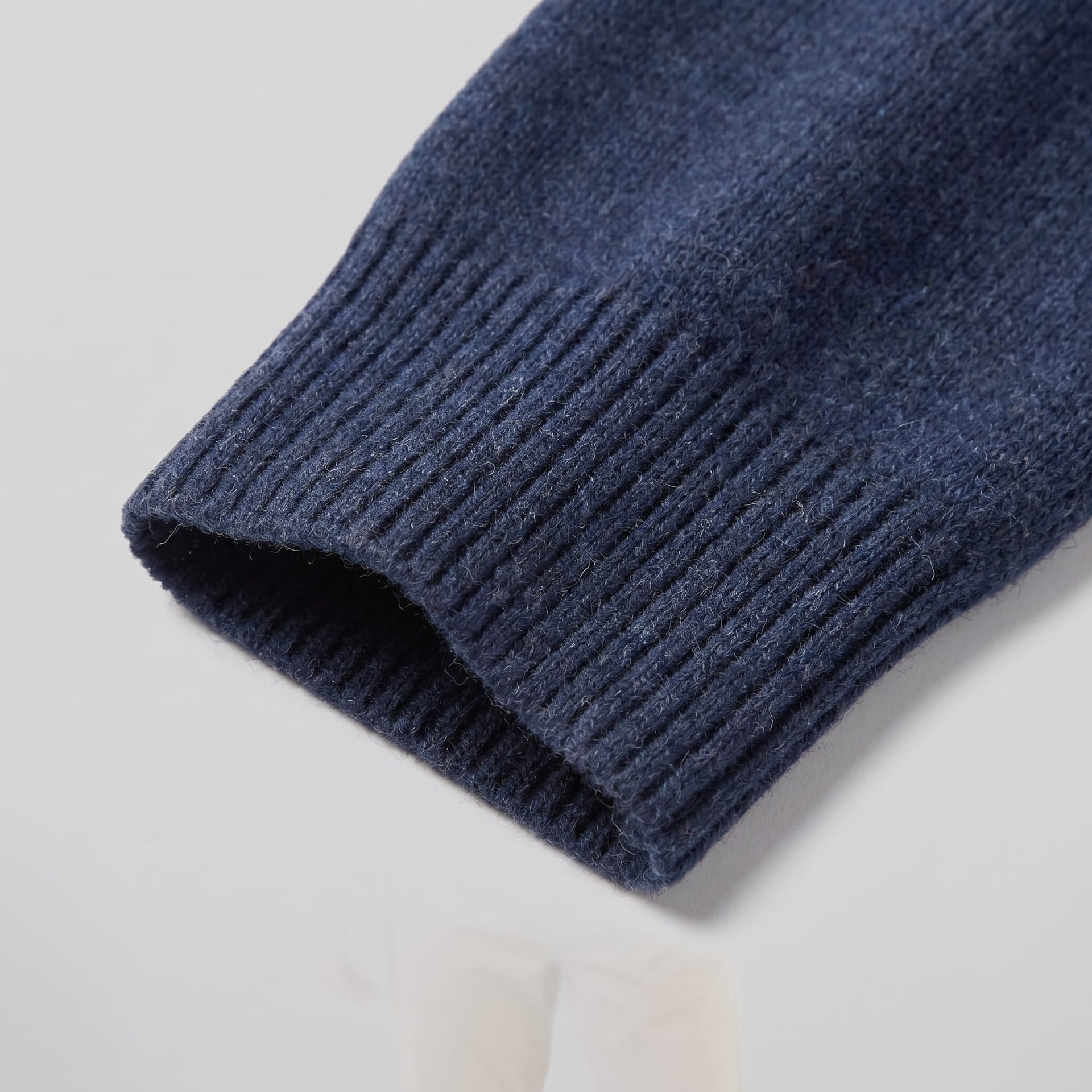 Hank Brushed Knit Polo Sweater