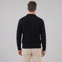 Hank Brushed Knit Polo Sweater