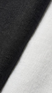 Corbin Linen Band Collar Shirt and Pants Set