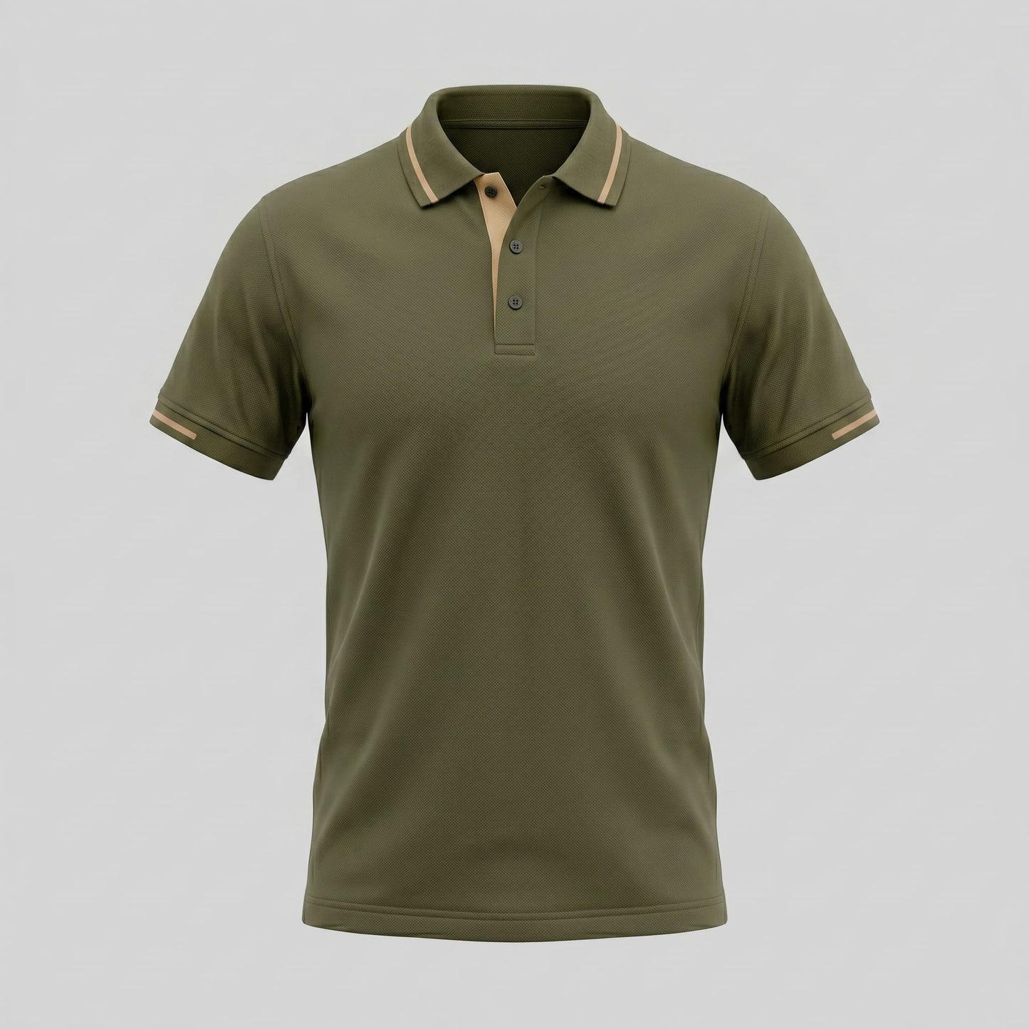 Silas Contrast Placket Pique Polo Shirt_2