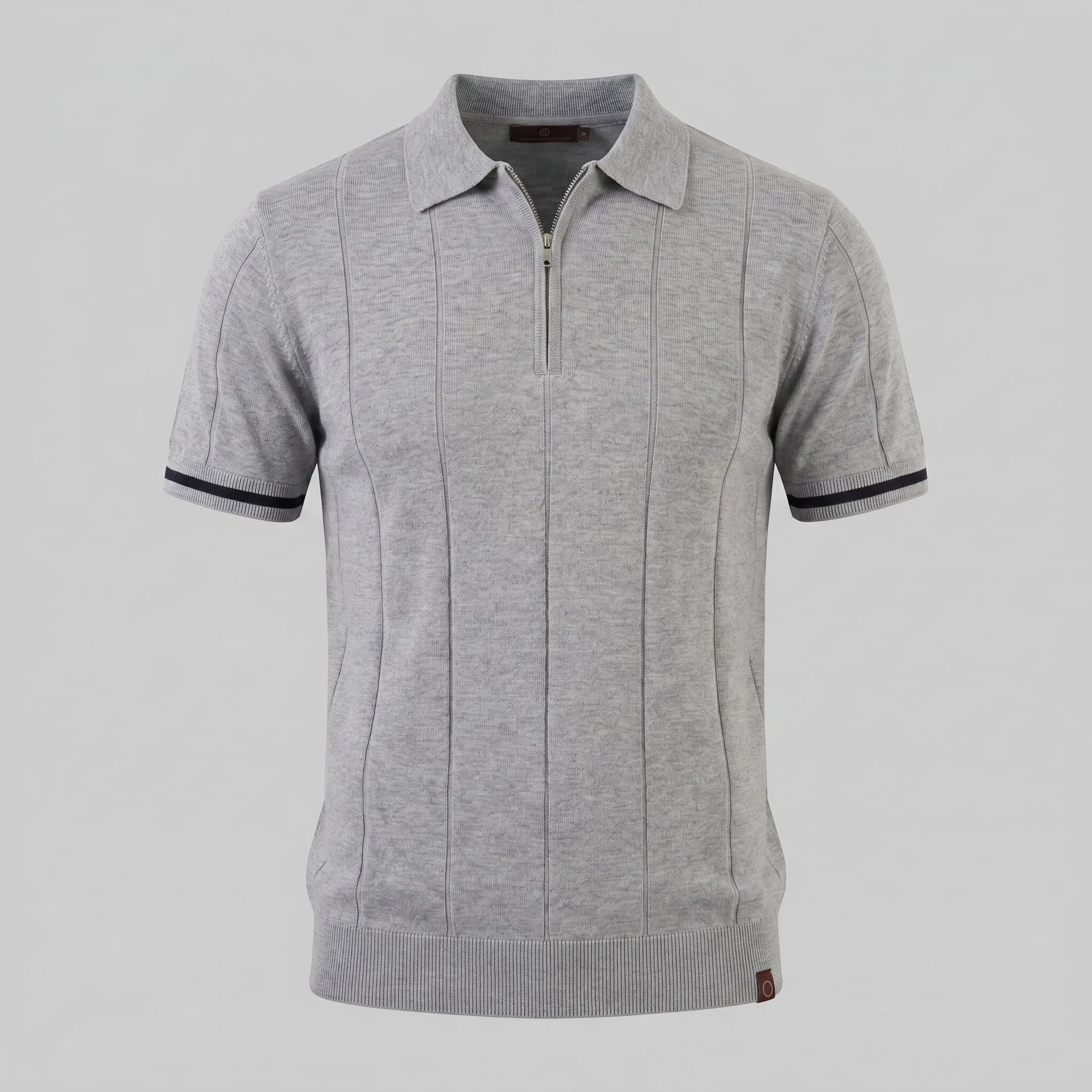 Sloan Quarter Zip Knit Polo Shirt