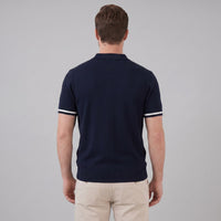 Sloan Quarter Zip Knit Polo Shirt