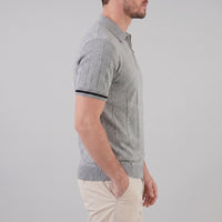 Sloan Quarter Zip Knit Polo Shirt
