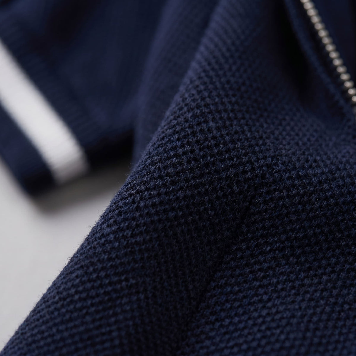 Sloan Quarter Zip Knit Polo Shirt_30