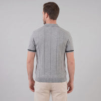 Sloan Quarter Zip Knit Polo Shirt