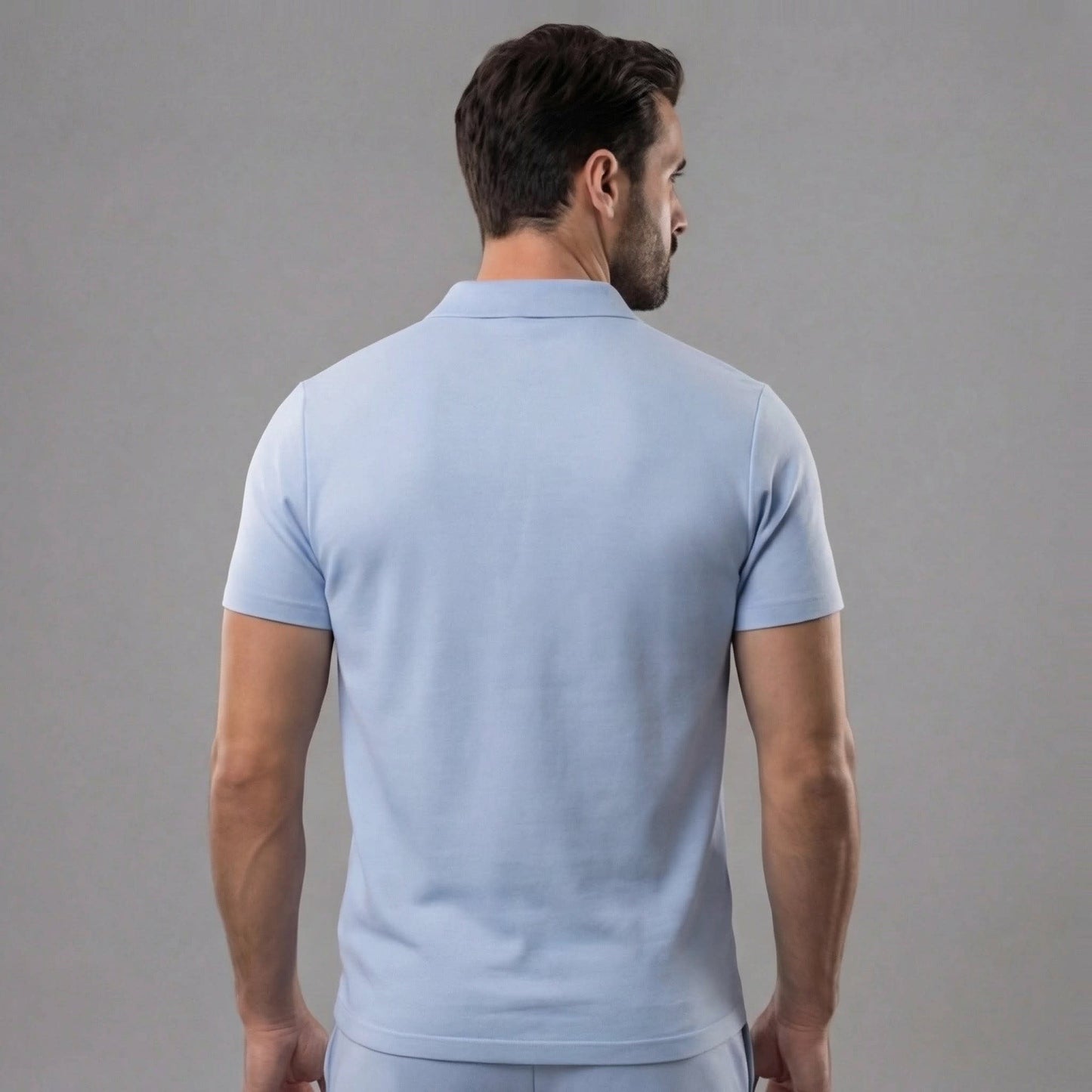 Cruz Quarter Zip Polo and Shorts Set_4
