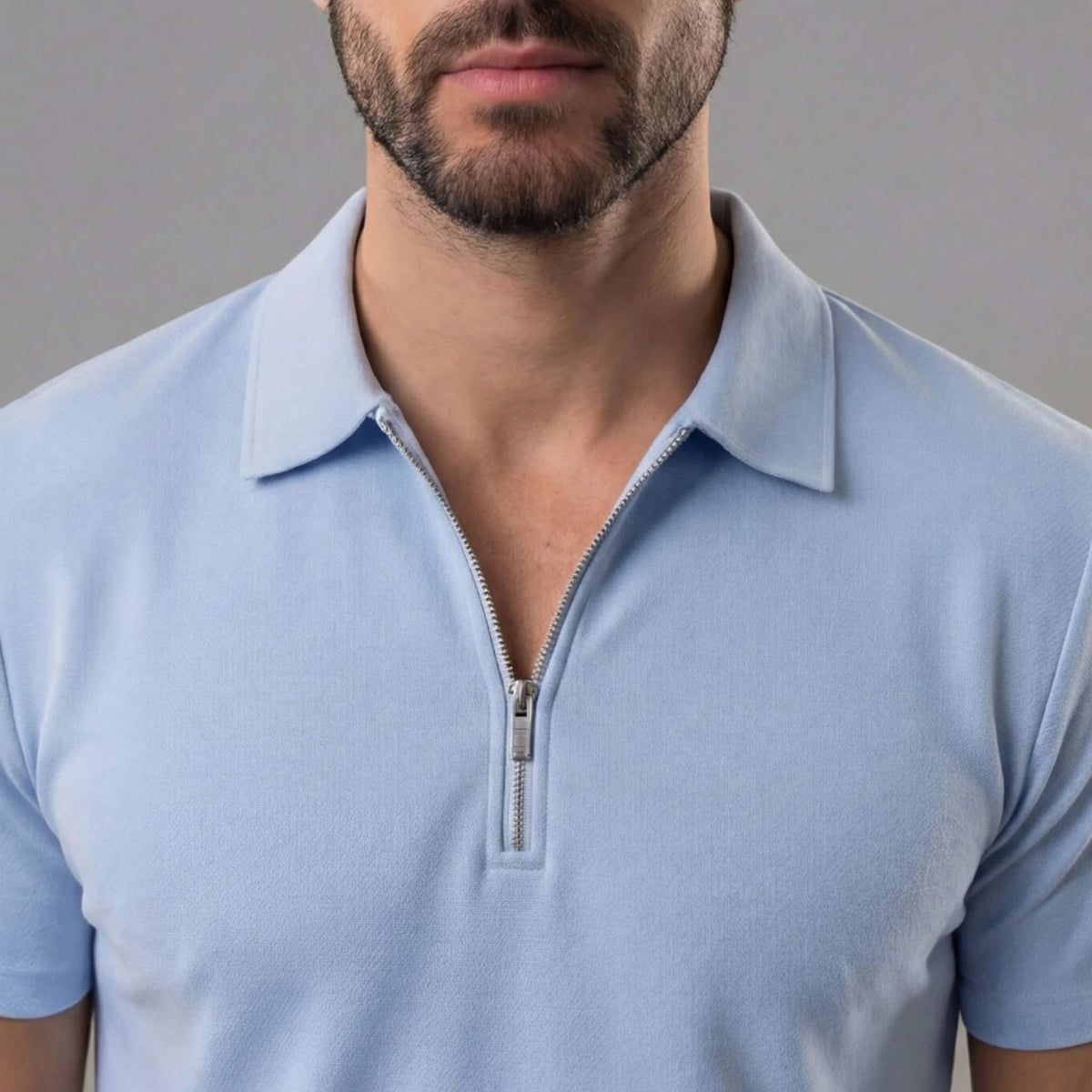 Cruz Quarter Zip Polo and Shorts Set_5