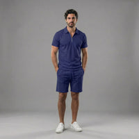 Cruz Quarter Zip Polo and Shorts Set