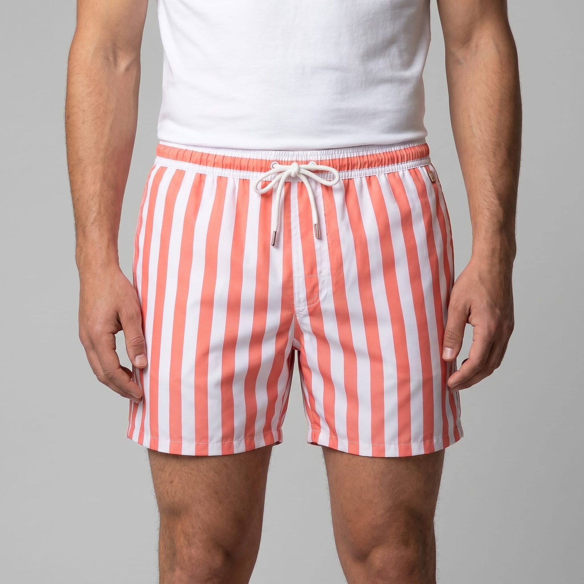 Fitzgerald Quick Dry Striped Swim Shorts