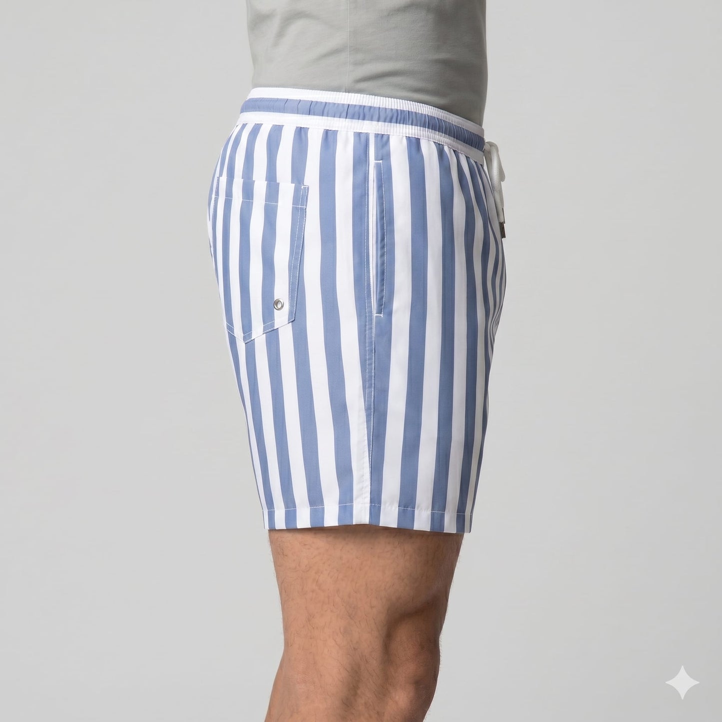 Fitzgerald Quick Dry Striped Swim Shorts_18