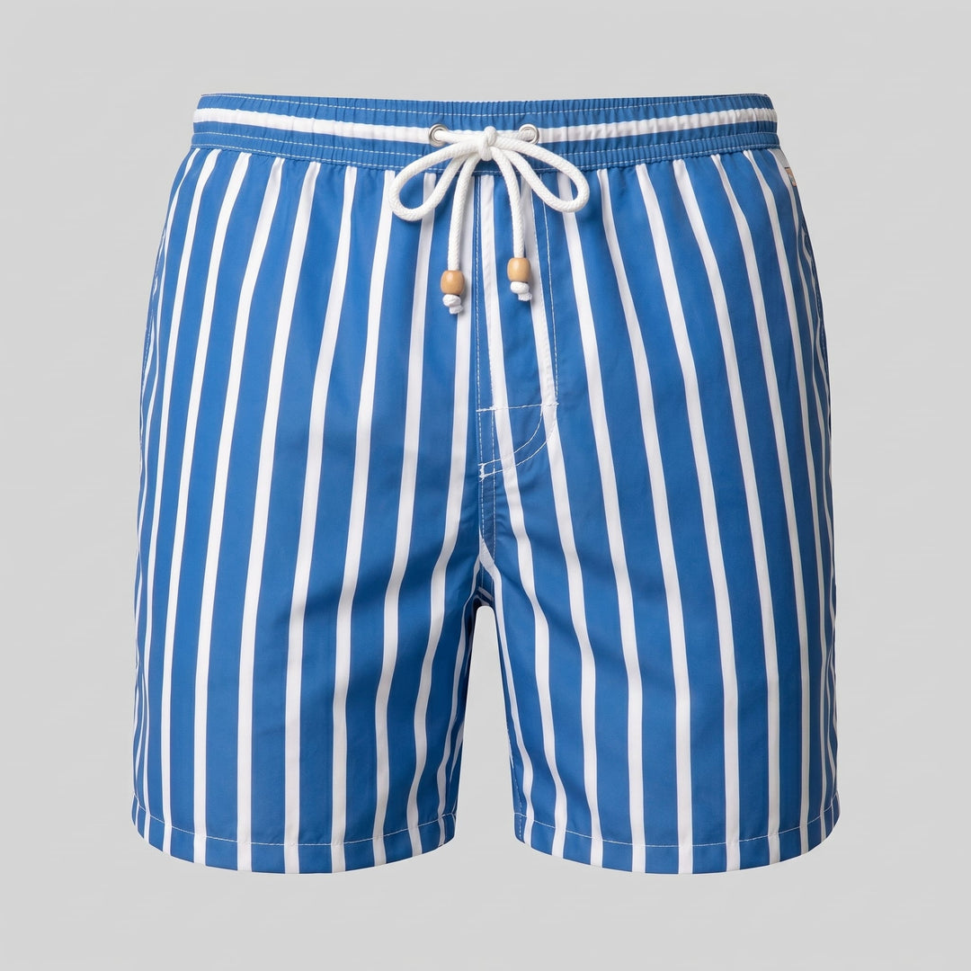 Fitzgerald Quick Dry Striped Swim Shorts