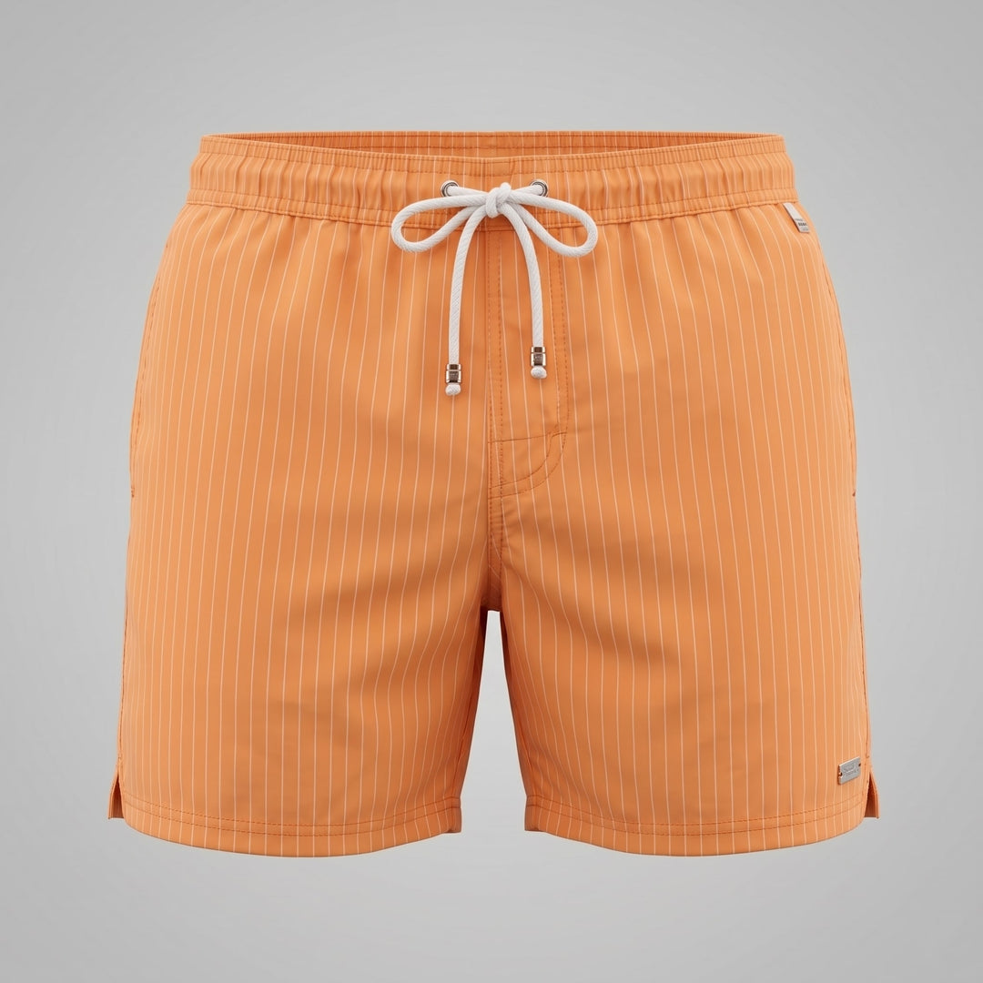 Fitzgerald Quick Dry Striped Swim Shorts