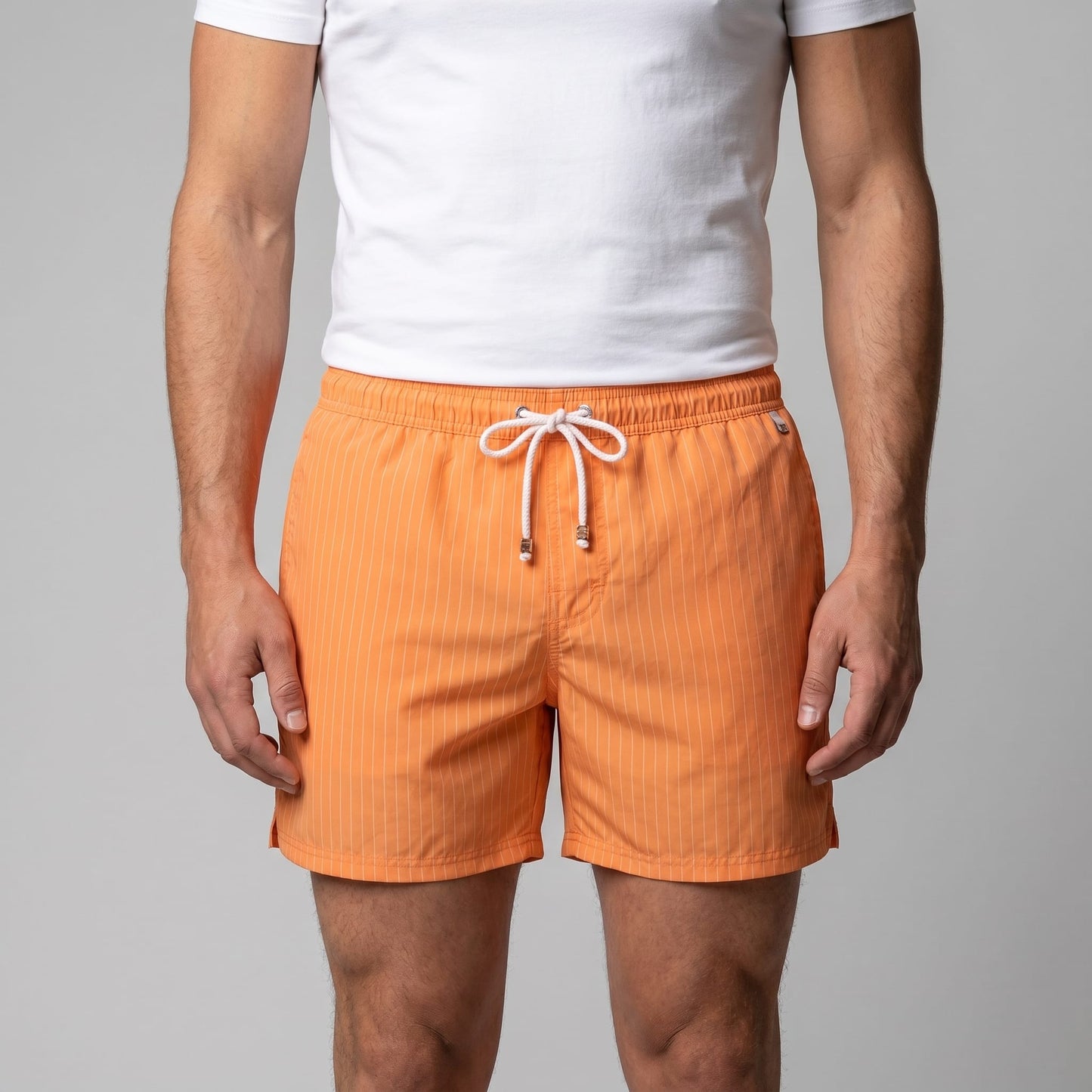 Fitzgerald Quick Dry Striped Swim Shorts_27