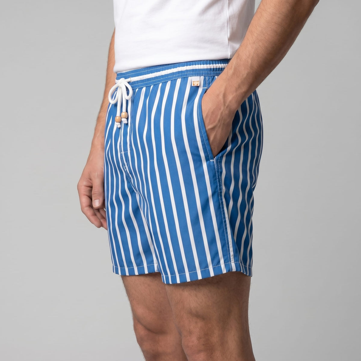 Fitzgerald Quick Dry Striped Swim Shorts