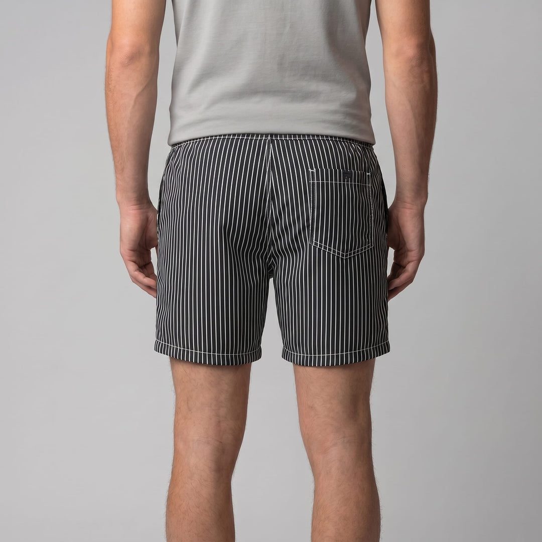 Fitzgerald Quick Dry Striped Swim Shorts