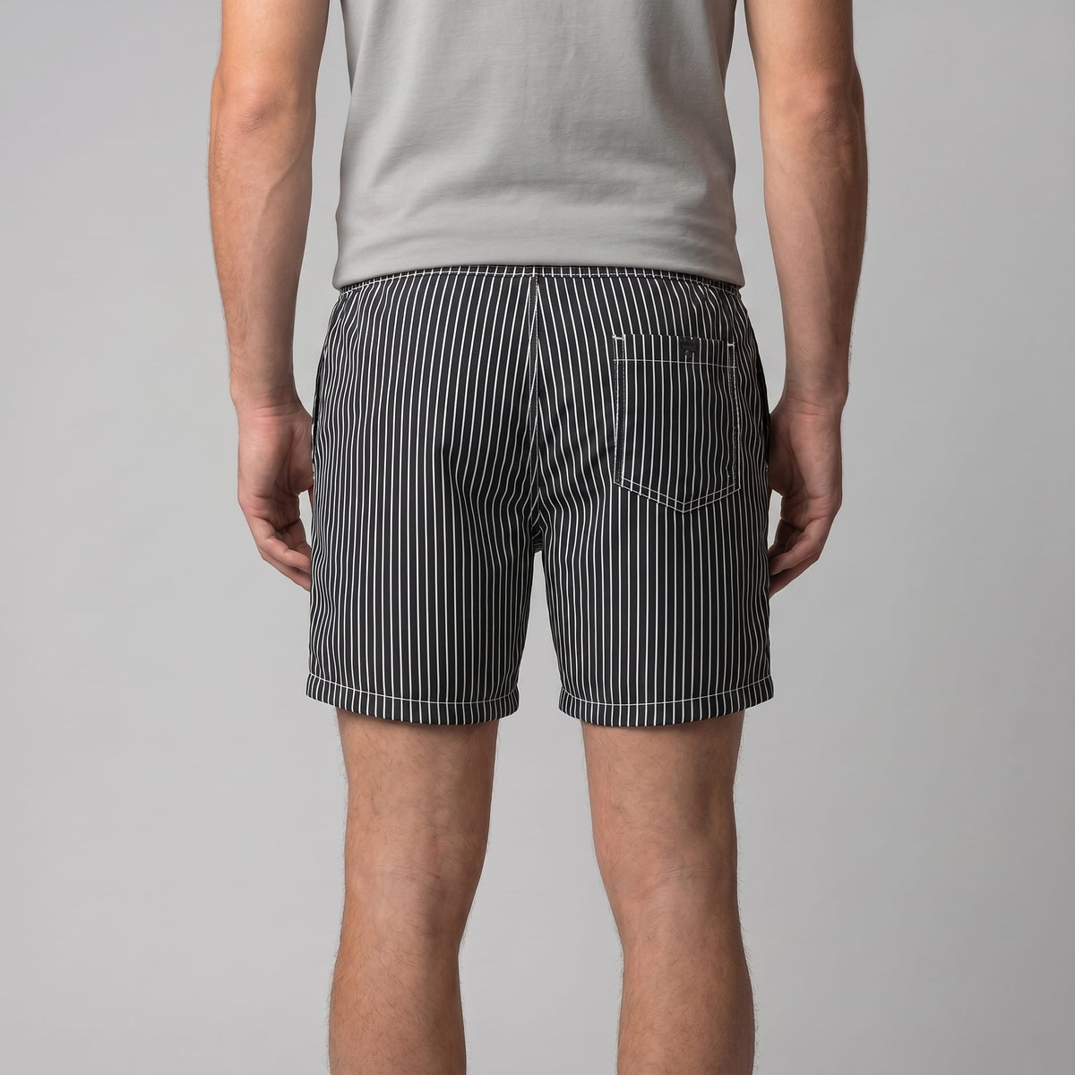 Fitzgerald Quick Dry Striped Swim Shorts