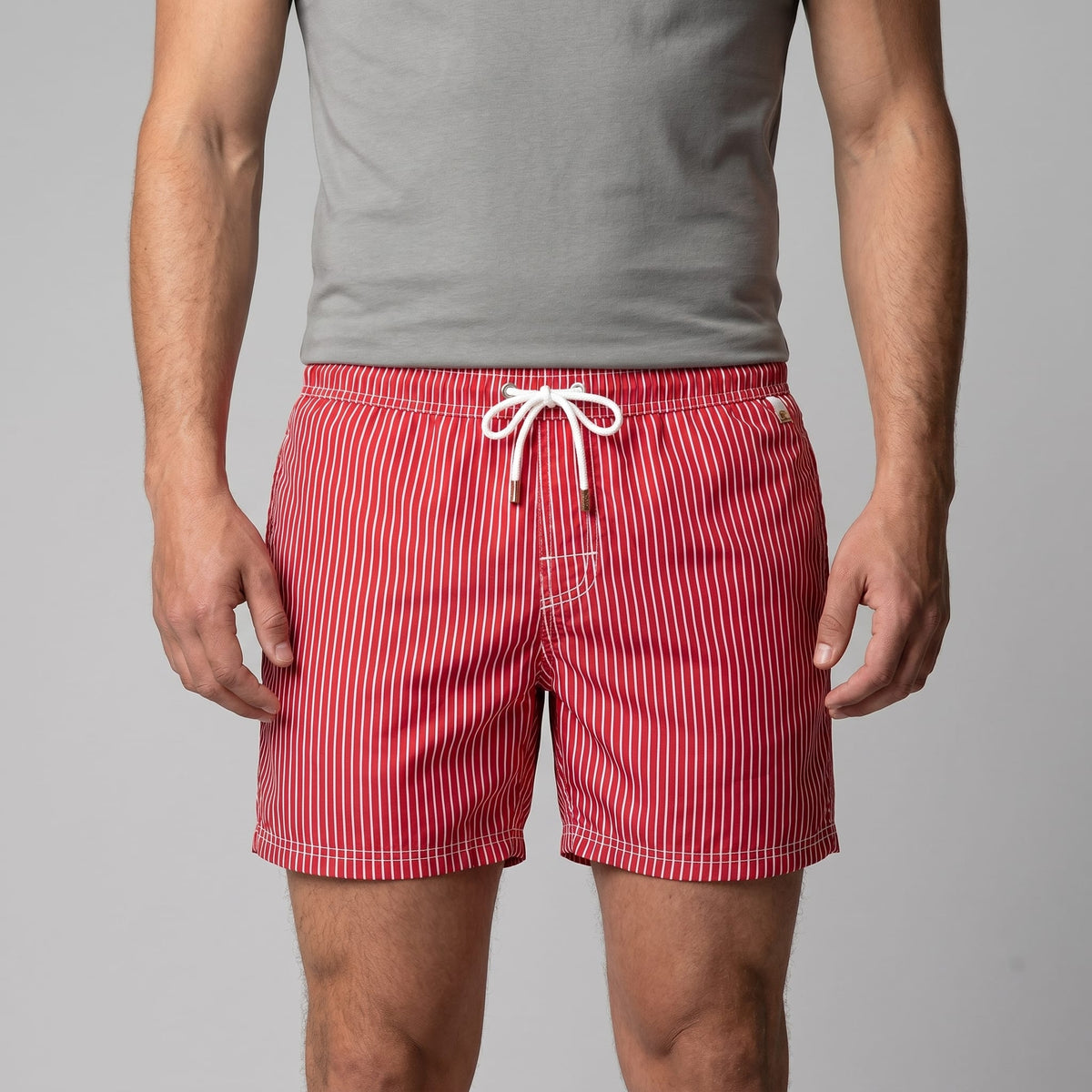 Fitzgerald Quick Dry Striped Swim Shorts