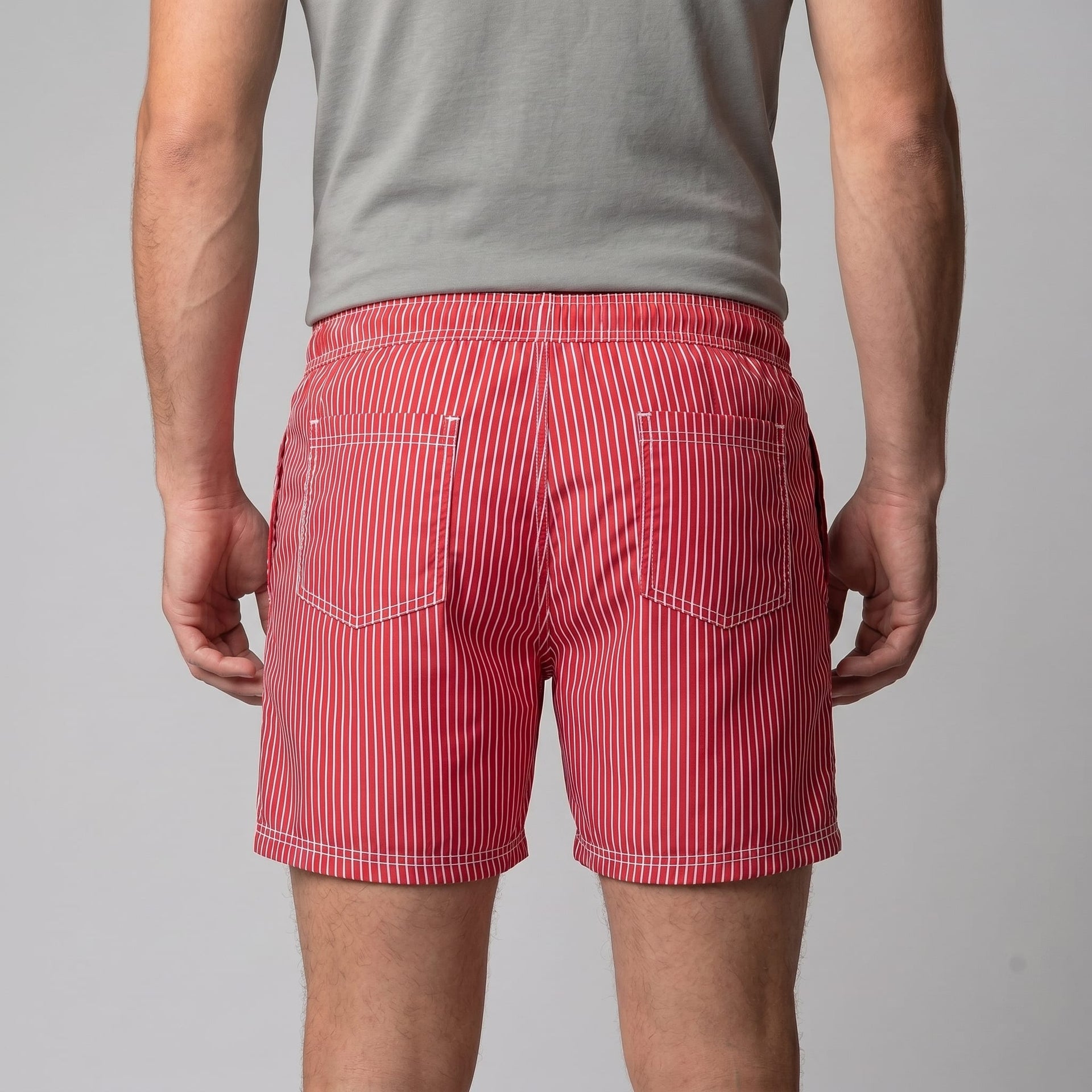 Fitzgerald Quick Dry Striped Swim Shorts