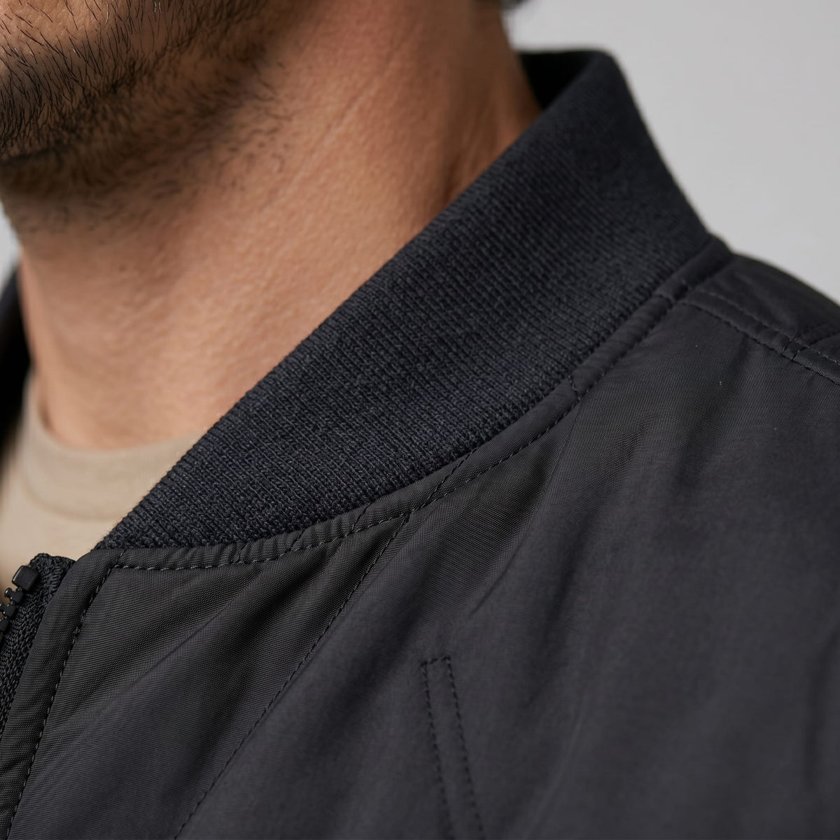 Lawrence Quilted Bomber Jacket
