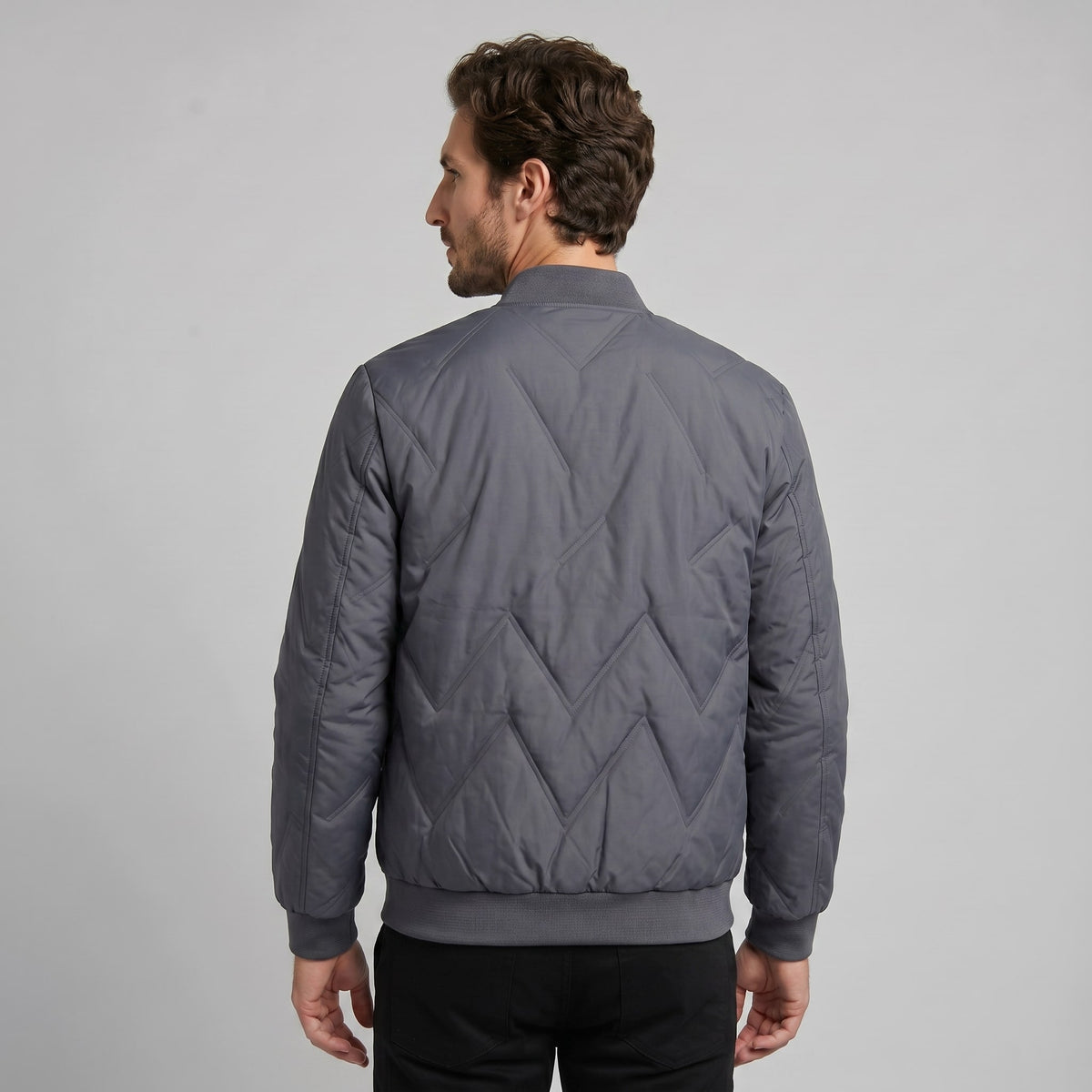 Lawrence Quilted Bomber Jacket