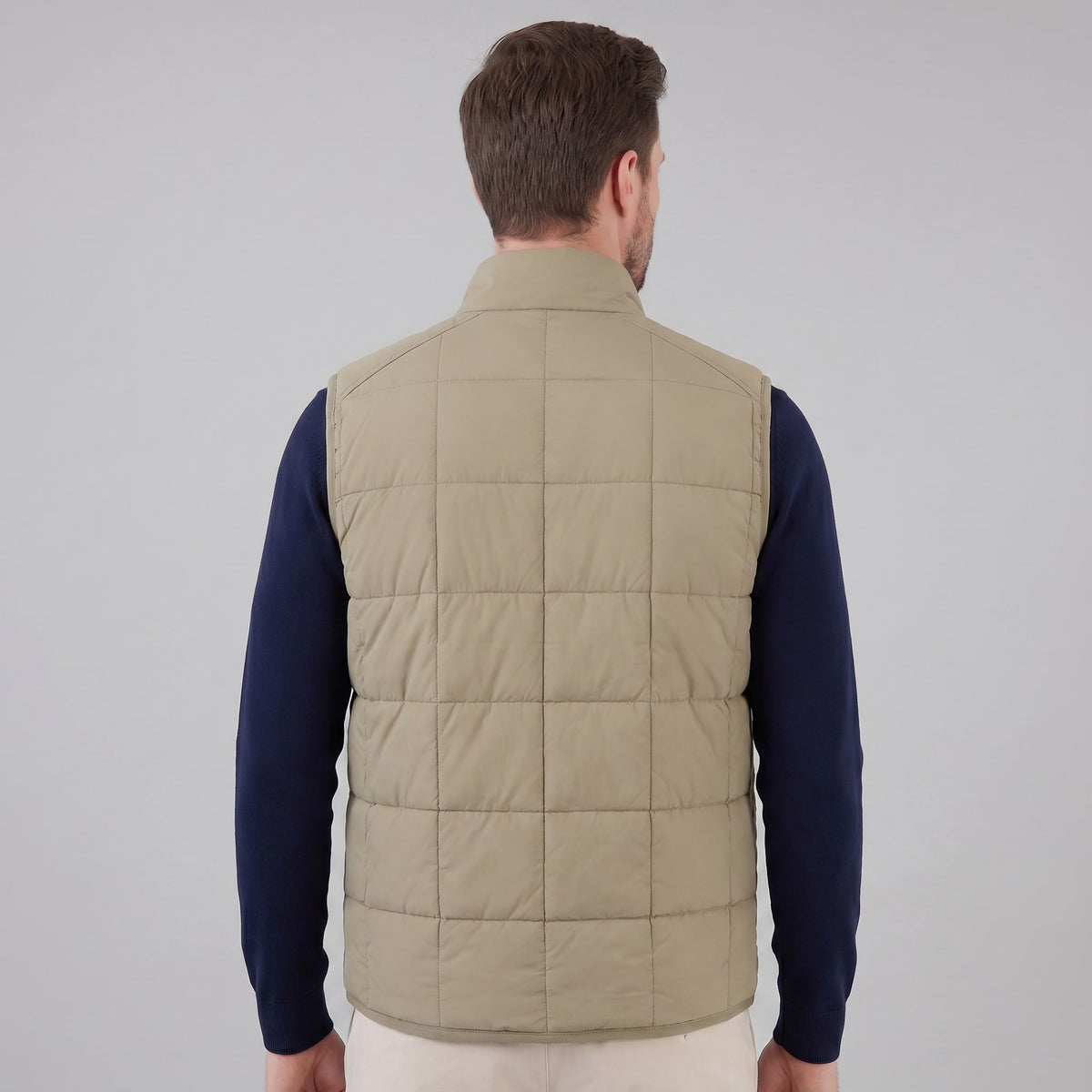 Hodge Quilted Stand Collar Vest