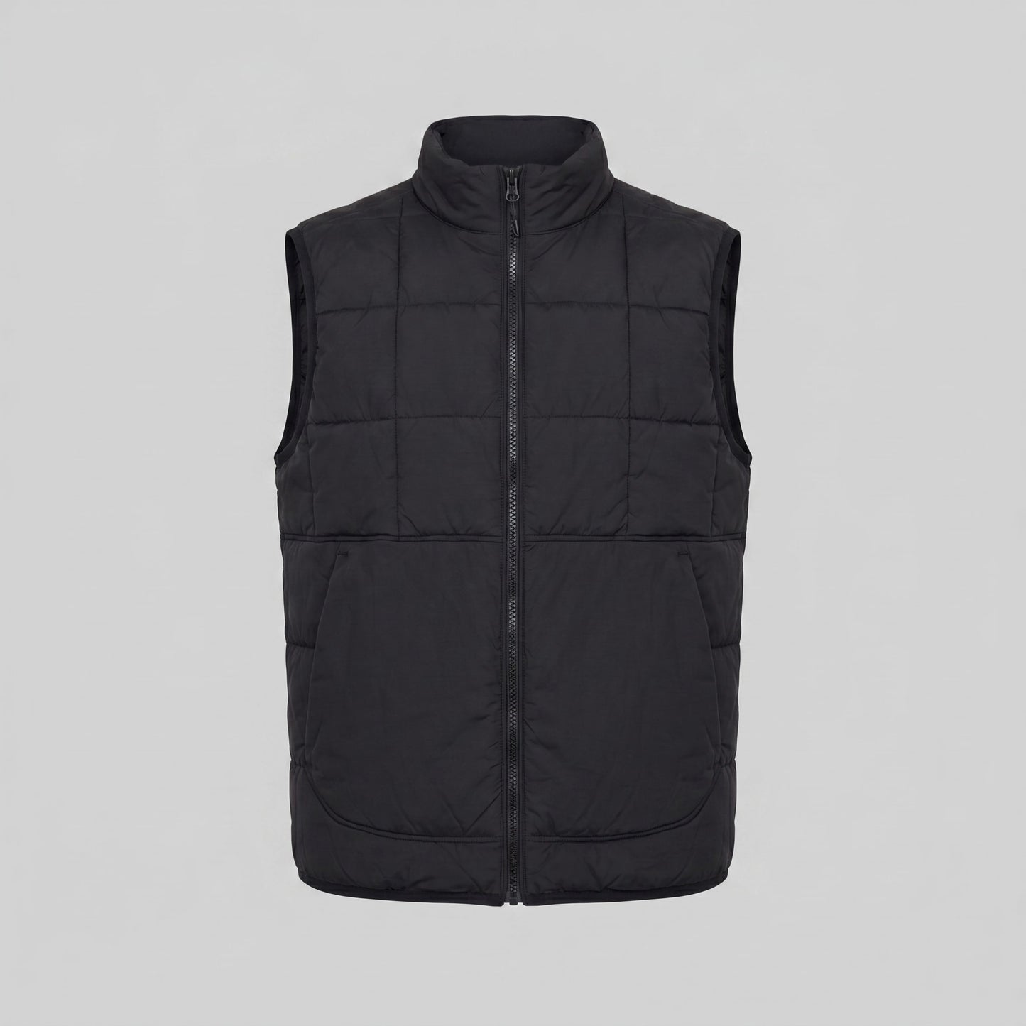 Hodge Quilted Stand Collar Vest_2
