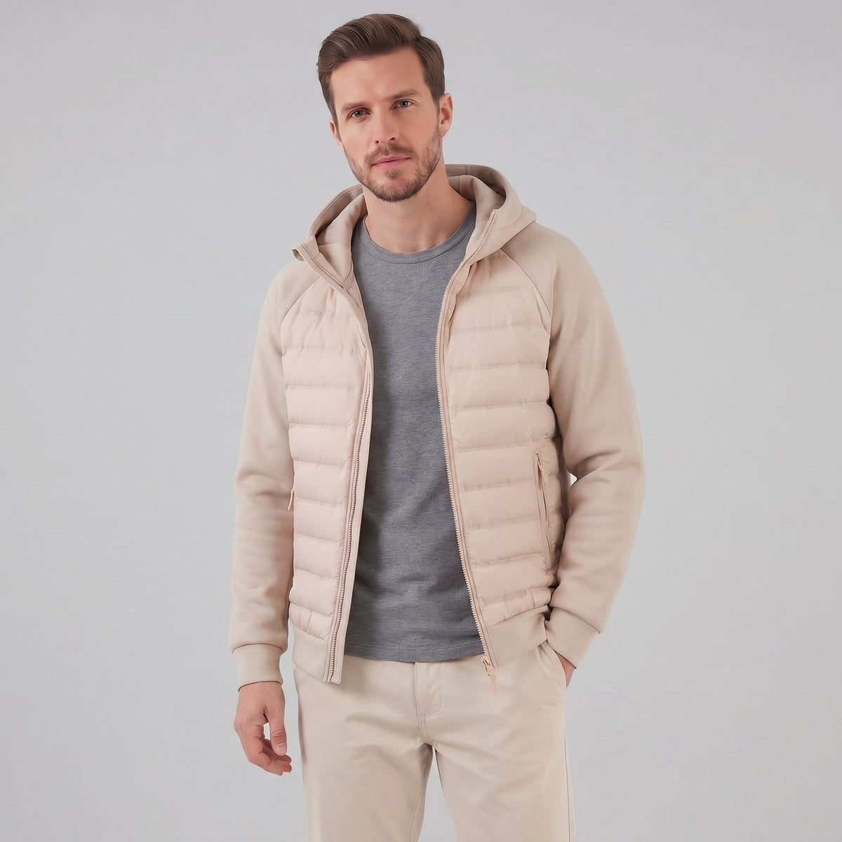 Hoffman Quilted Hooded Jacket