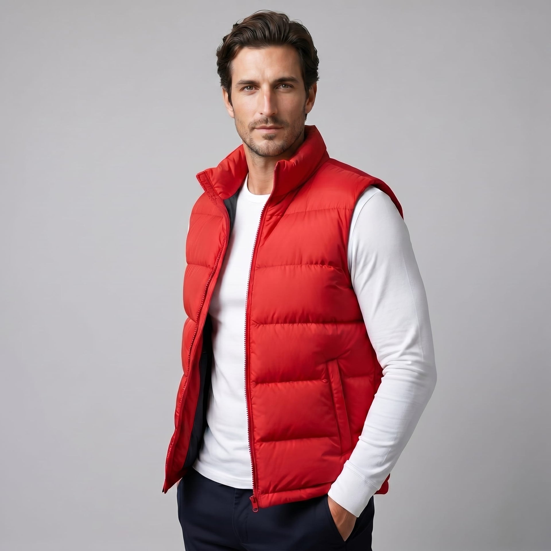 Hogan Padded Puffer Vest