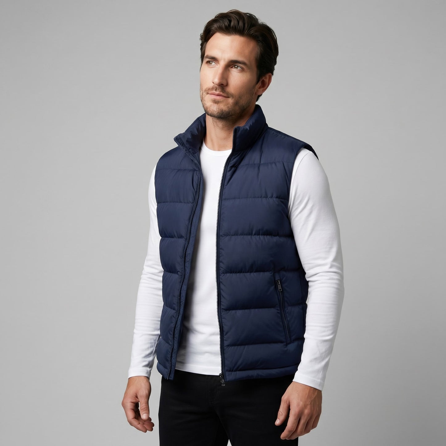 Hogan Padded Puffer Vest_17