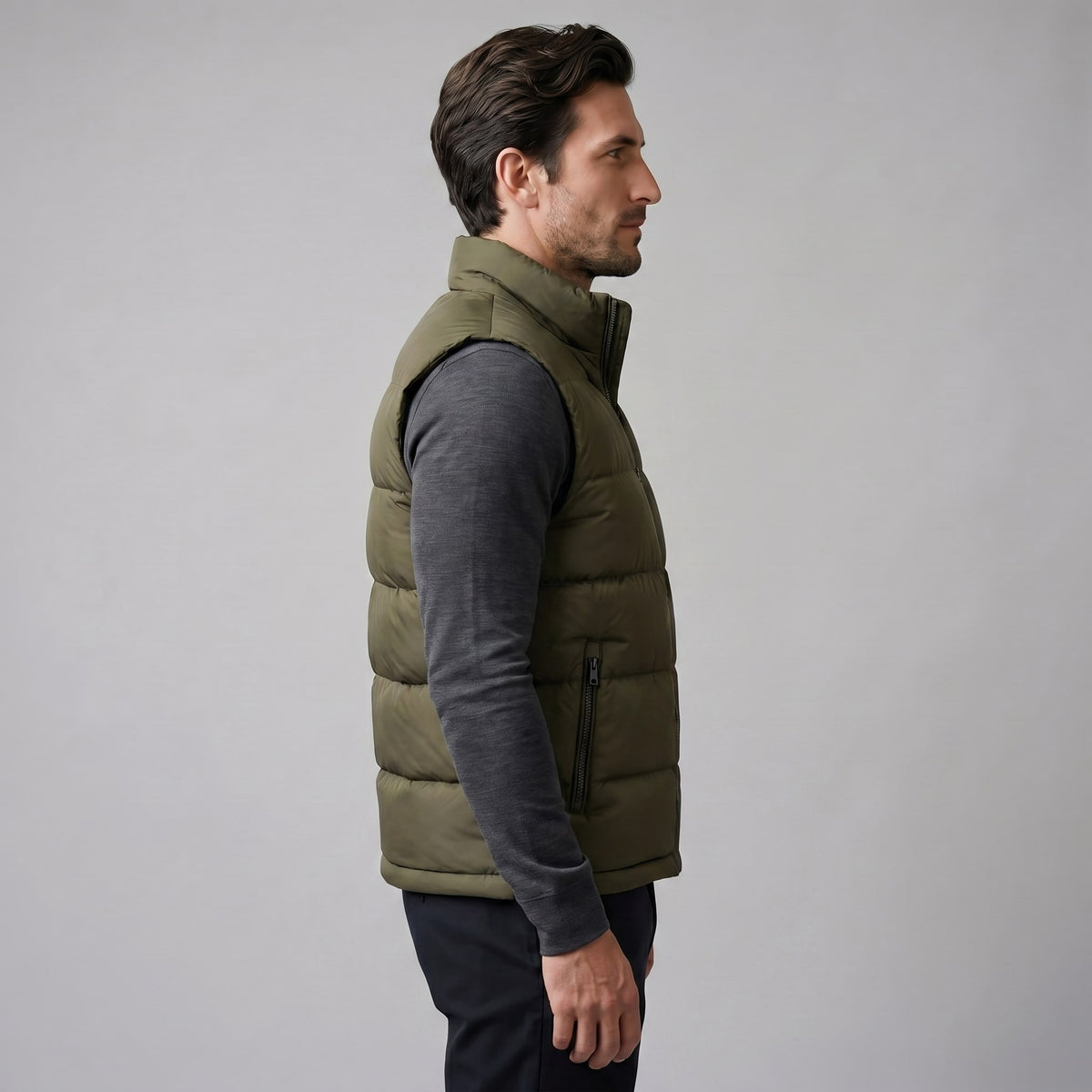 Hogan Padded Puffer Vest_2