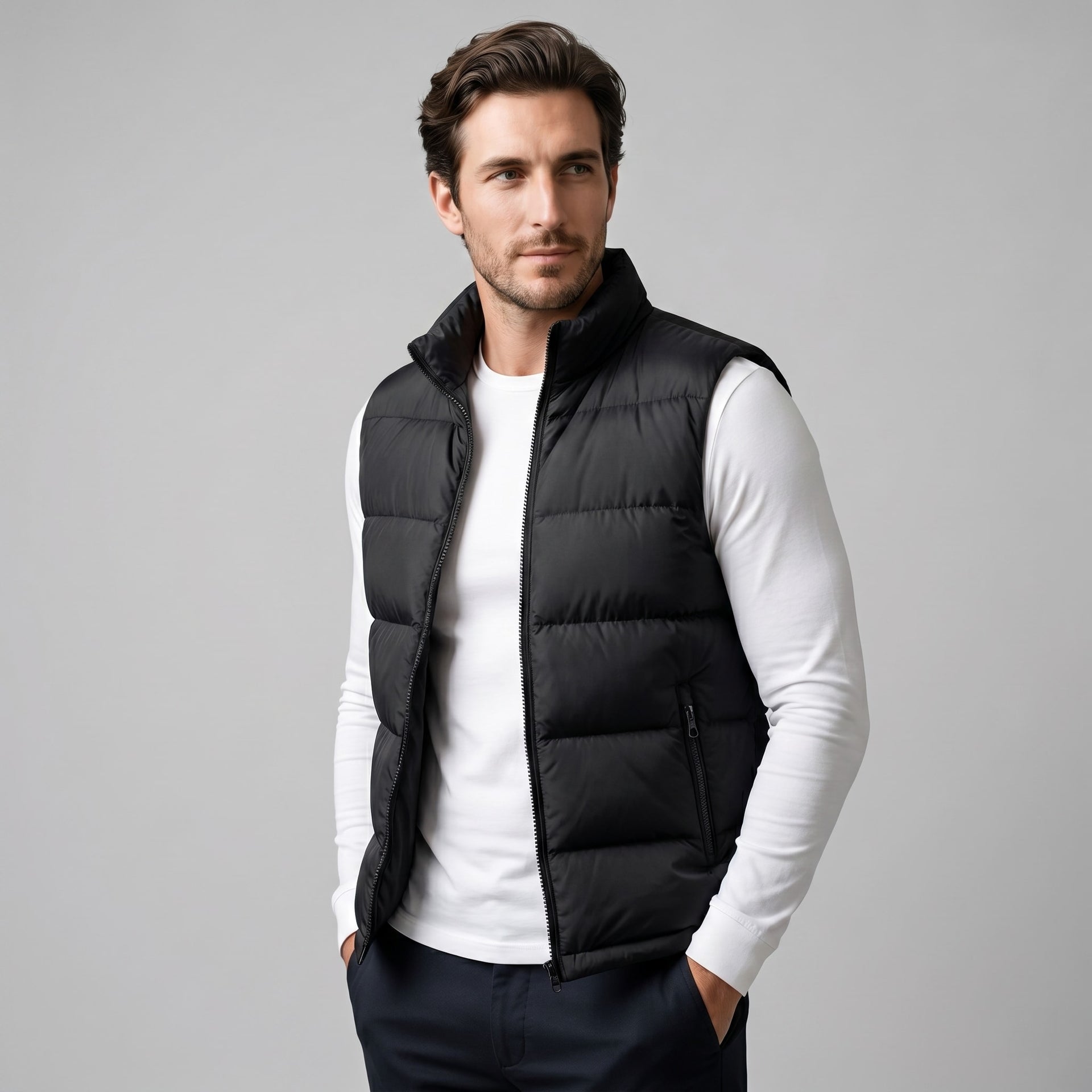 Hogan Padded Puffer Vest