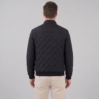 Hopkins Diamond Quilted Bomber Jacket