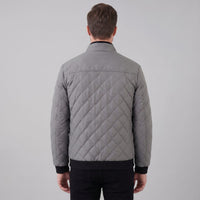 Hopkins Diamond Quilted Bomber Jacket