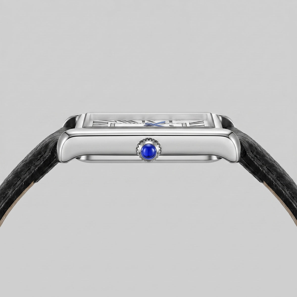 Winthrop Rectangular Leather Strap Watch_2