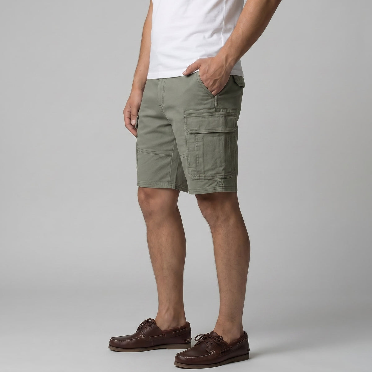 Fleming Relaxed Fit Cargo Shorts_18