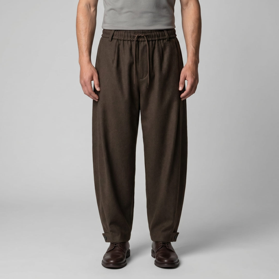 Wallace Drawstring Tapered Pants