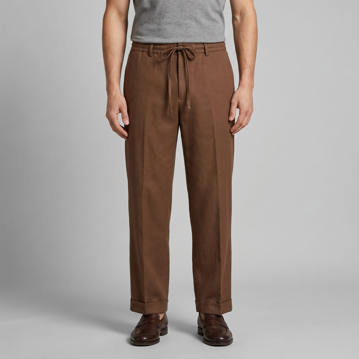 Wallace Drawstring Tapered Pants