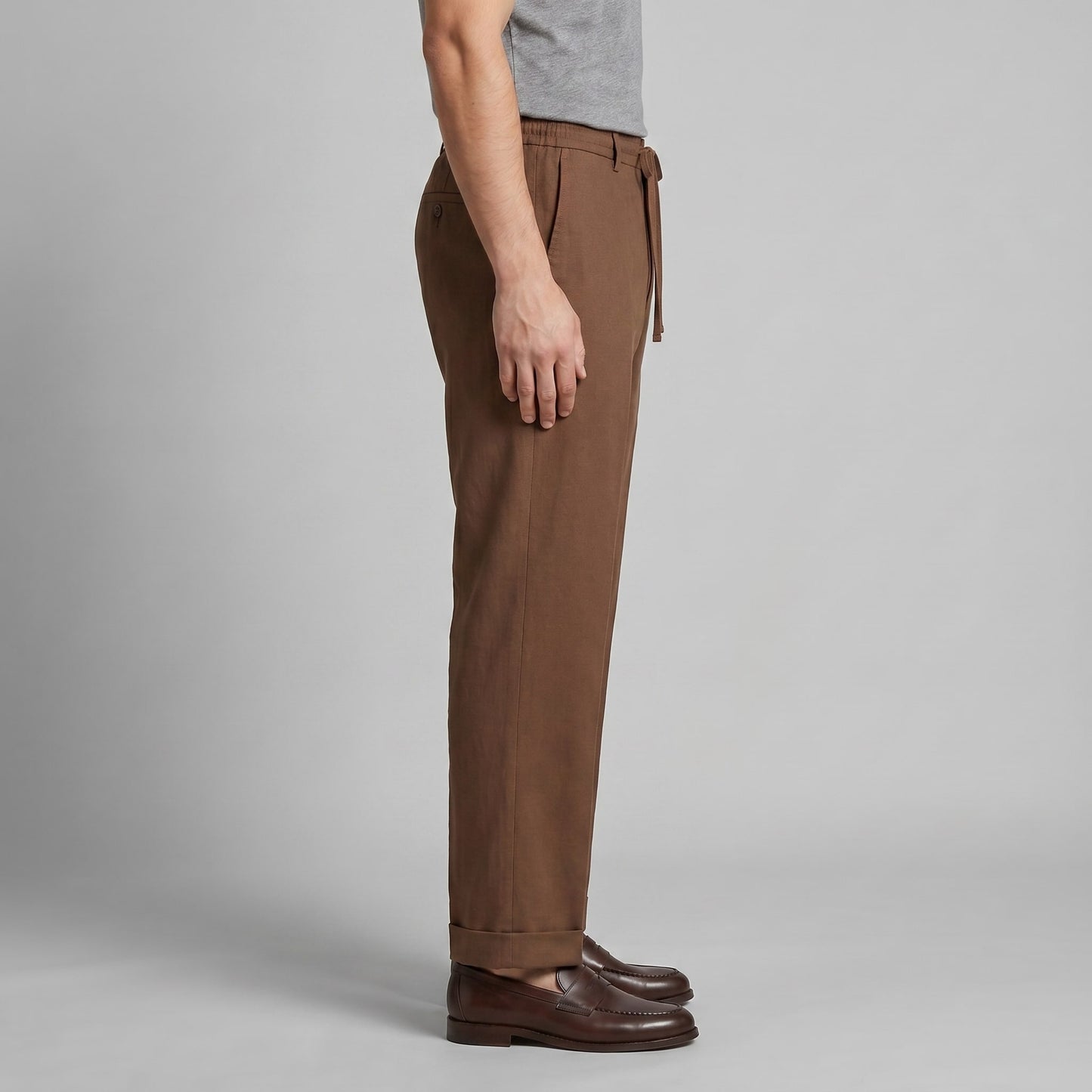 Wallace Drawstring Tapered Pants_17