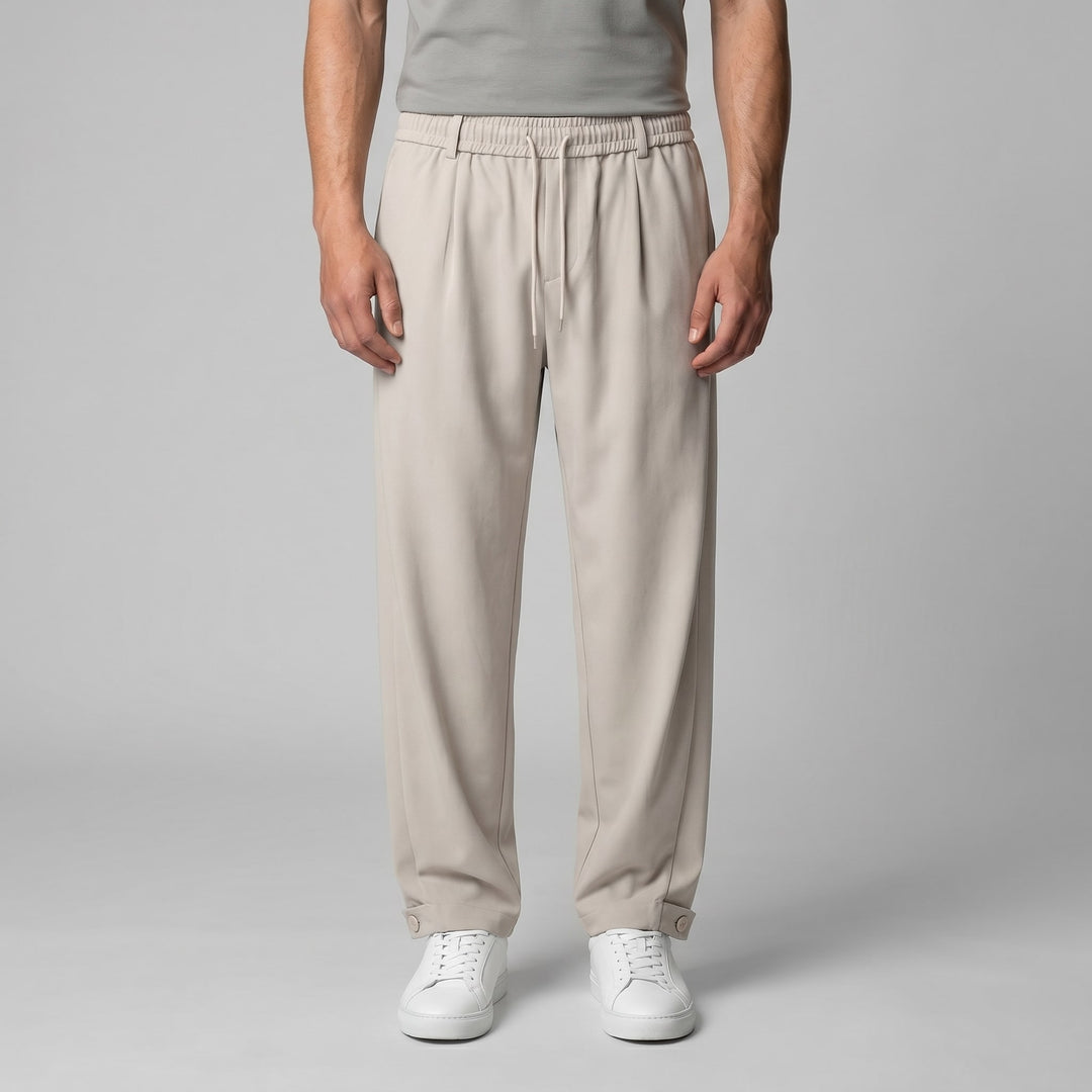 Wallace Drawstring Tapered Pants