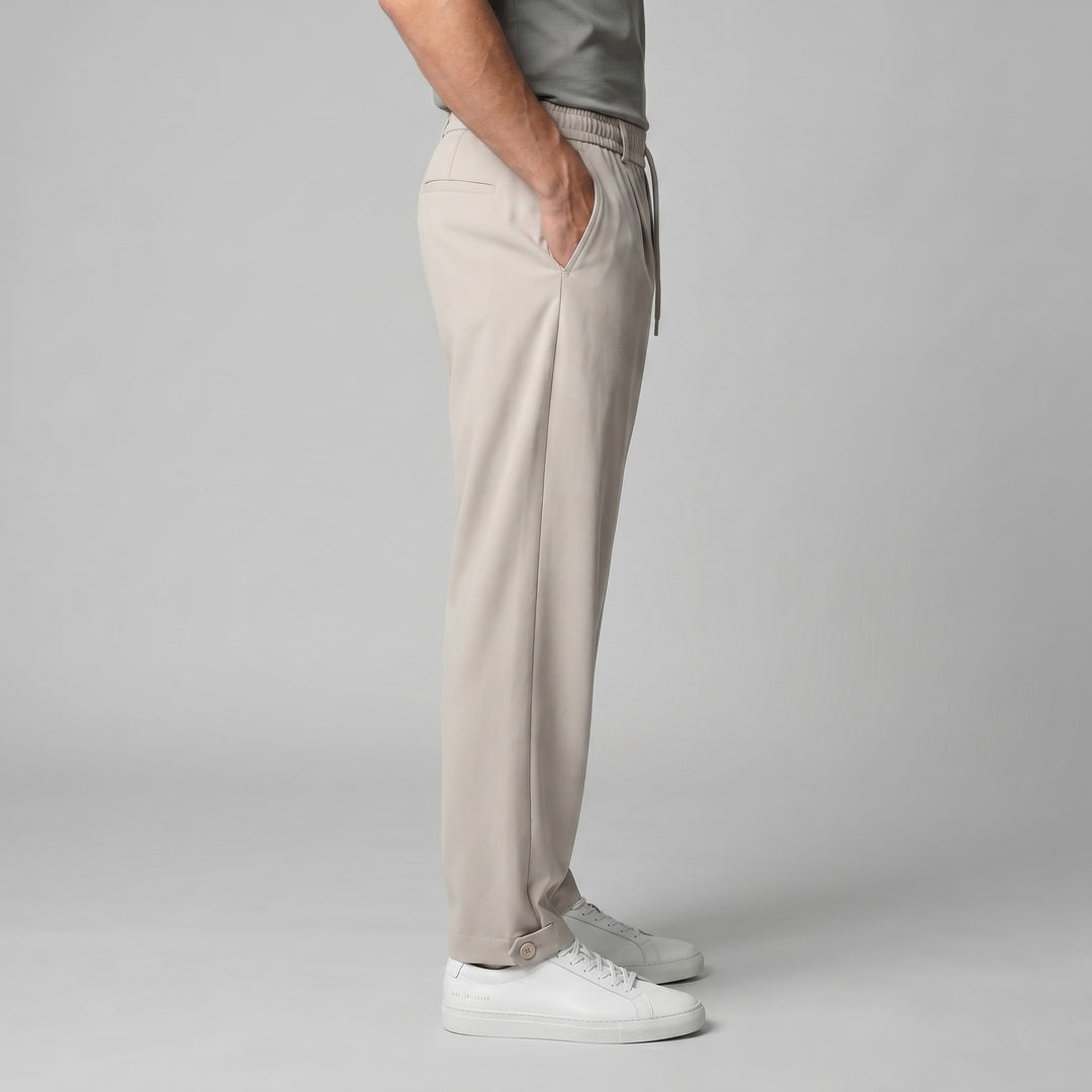 Wallace Drawstring Tapered Pants